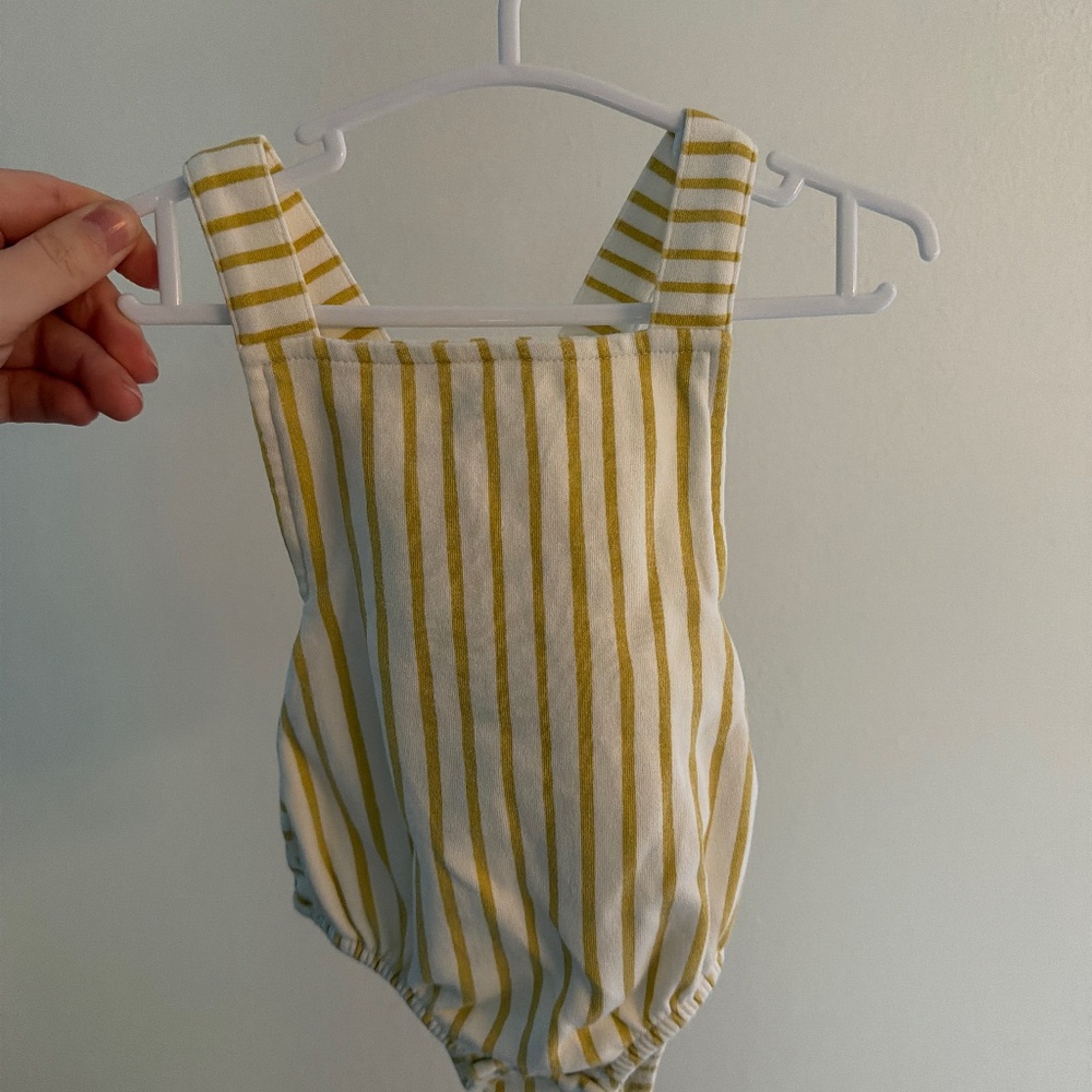 Pehr Infant striped romper
